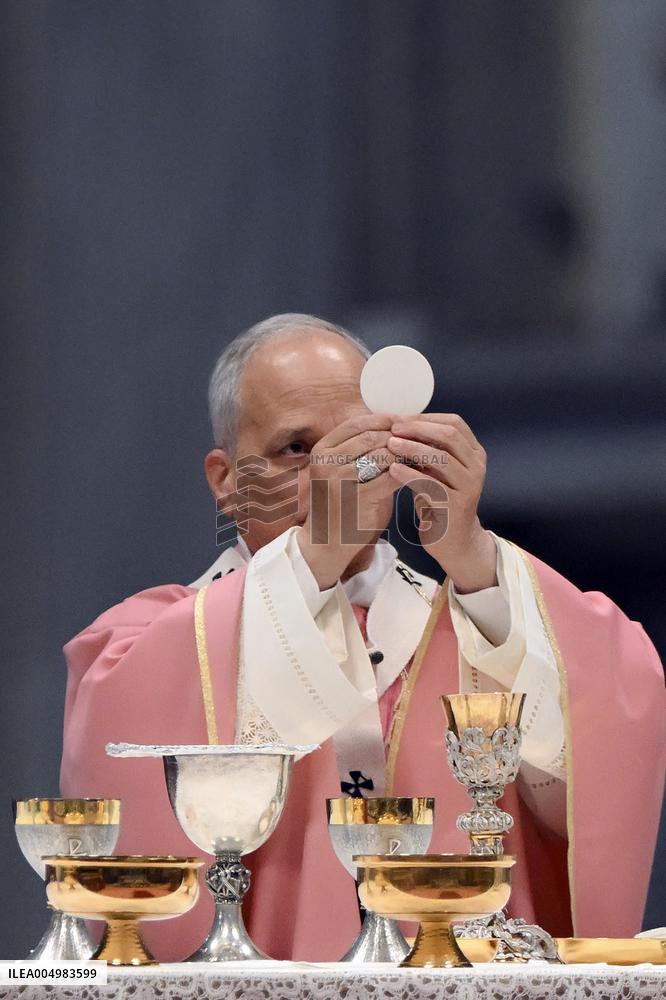 Pope Leo XIV Presides Mass For Jubilee of Prisoners - Vatican