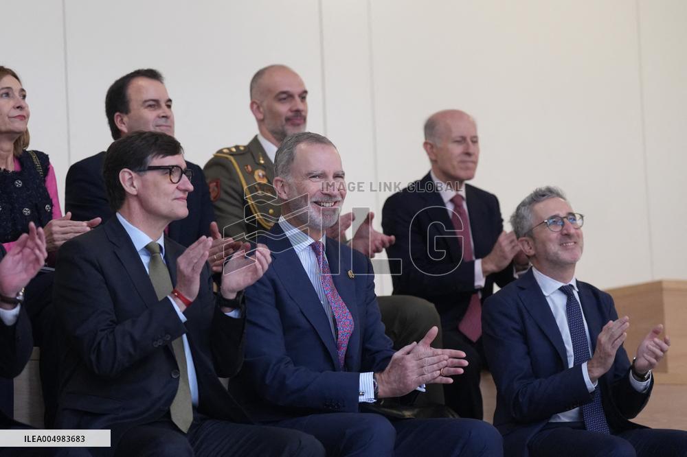 The King visits L'Hospitalet de Llobregat for the 100th anniversary of the city