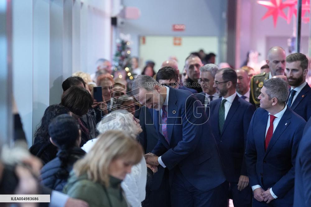The King visits L'Hospitalet de Llobregat for the 100th anniversary of the city