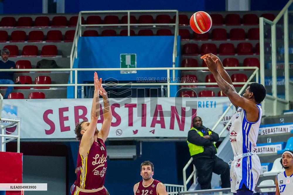 BASKET - Serie A2 - RSR Sebastiani Rieti vs Bi.Emme Service Libertas Livorno