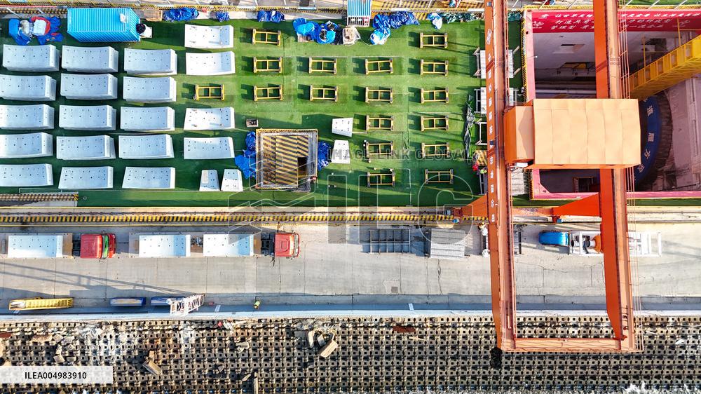 World Longest Underwater Road Tunnel Construction