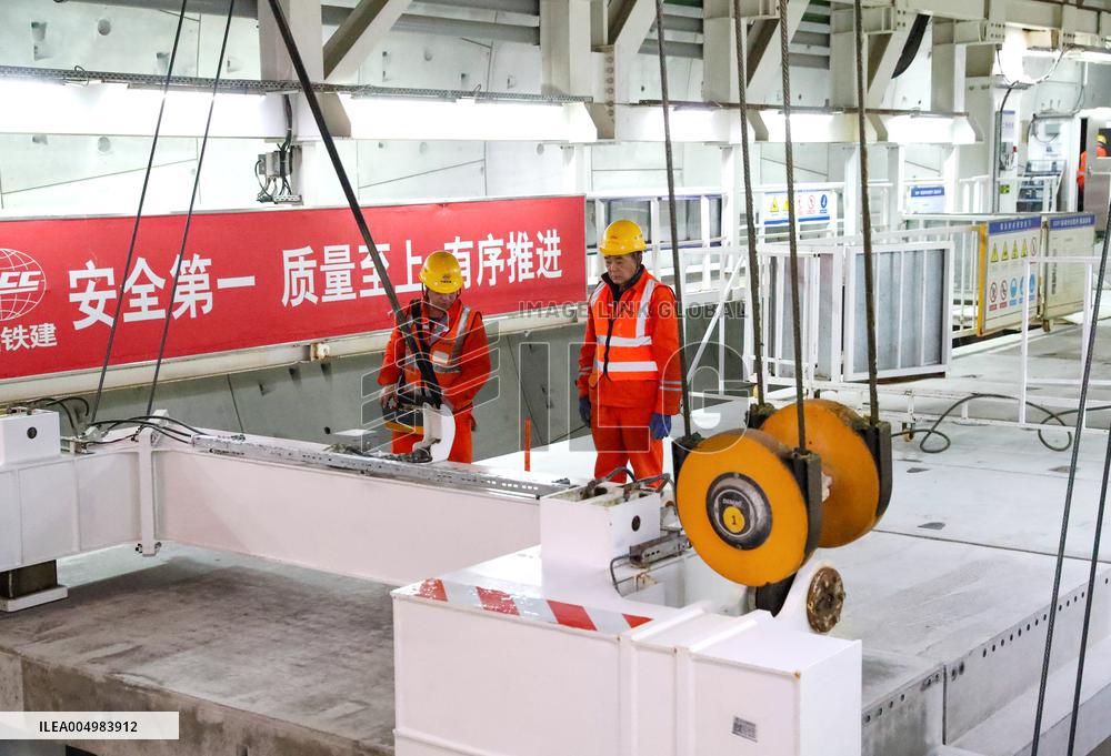 World Longest Underwater Road Tunnel Construction