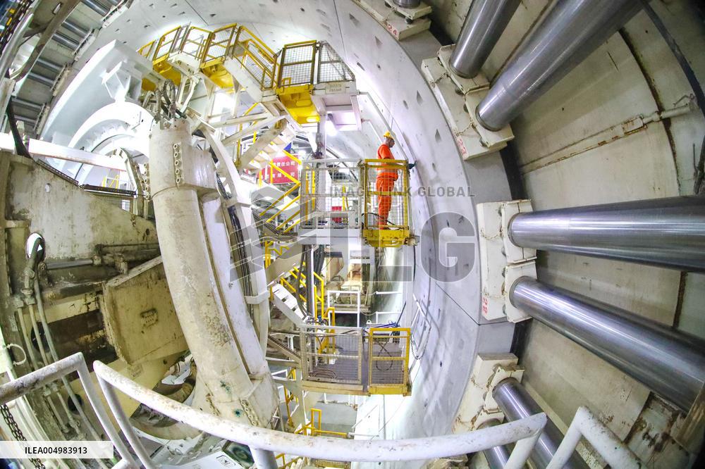 World Longest Underwater Road Tunnel Construction