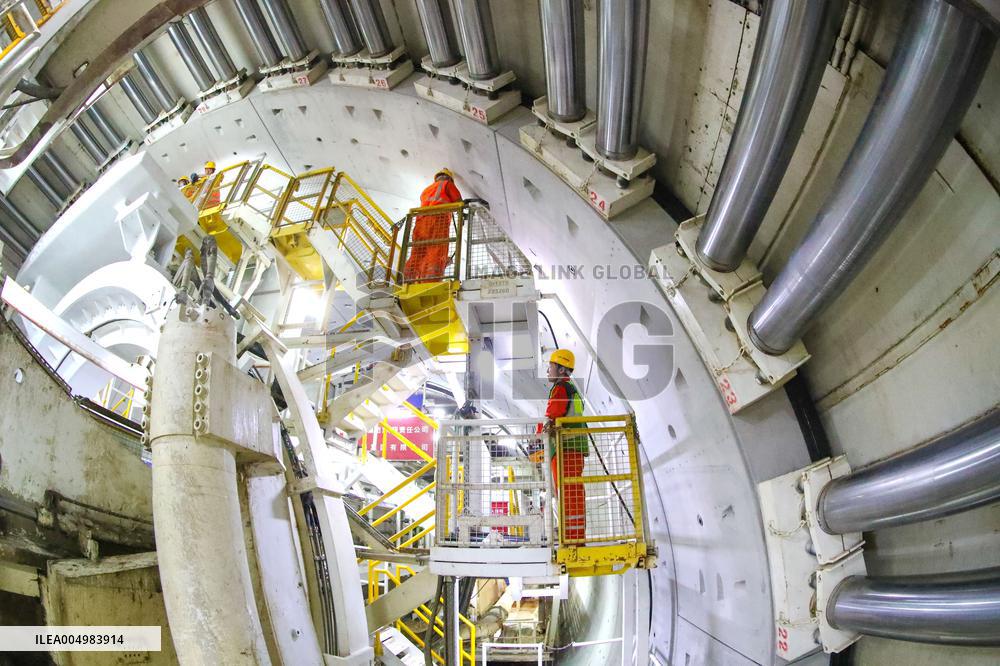 World Longest Underwater Road Tunnel Construction