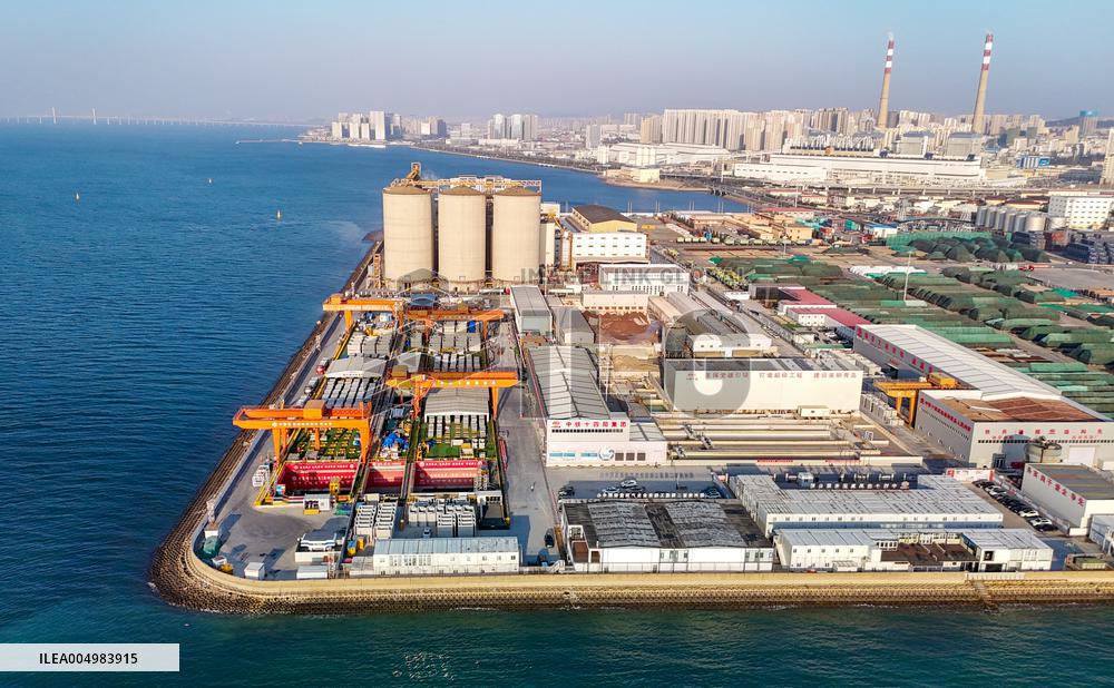 World Longest Underwater Road Tunnel Construction