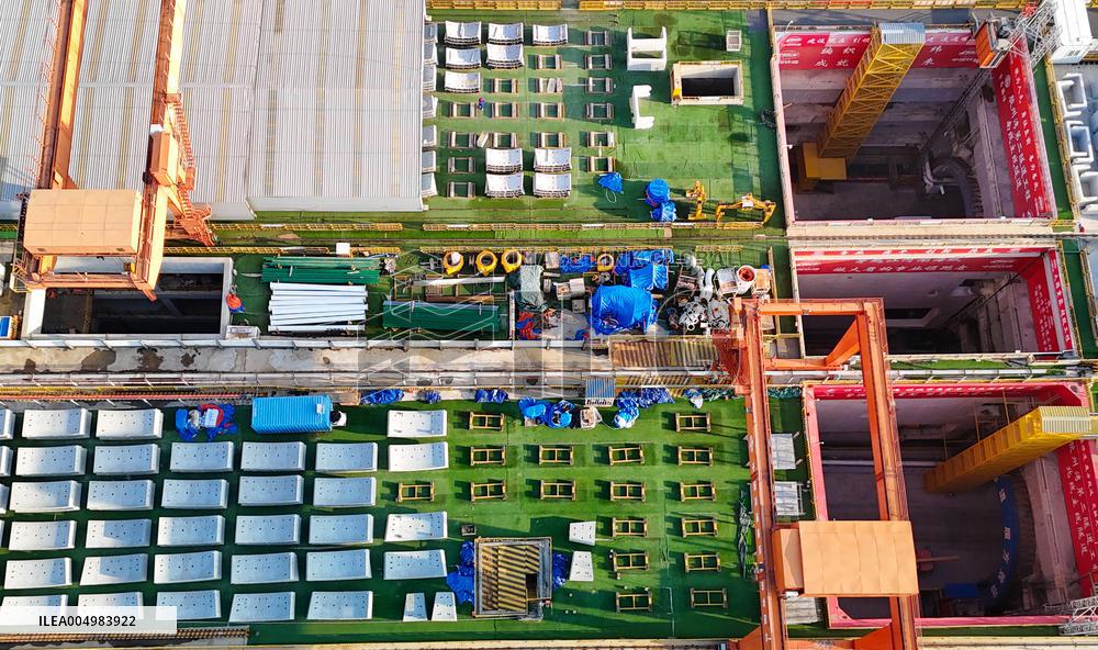 World Longest Underwater Road Tunnel Construction