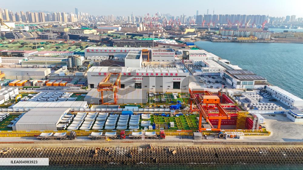 World Longest Underwater Road Tunnel Construction