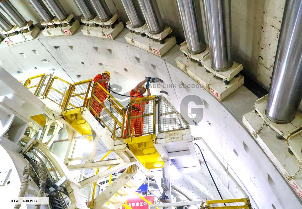 World Longest Underwater Road Tunnel Construction