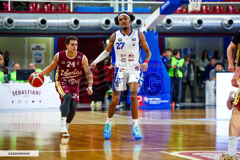 BASKET - Serie A2 - RSR Sebastiani Rieti vs Bi.Emme Service Libertas Livorno