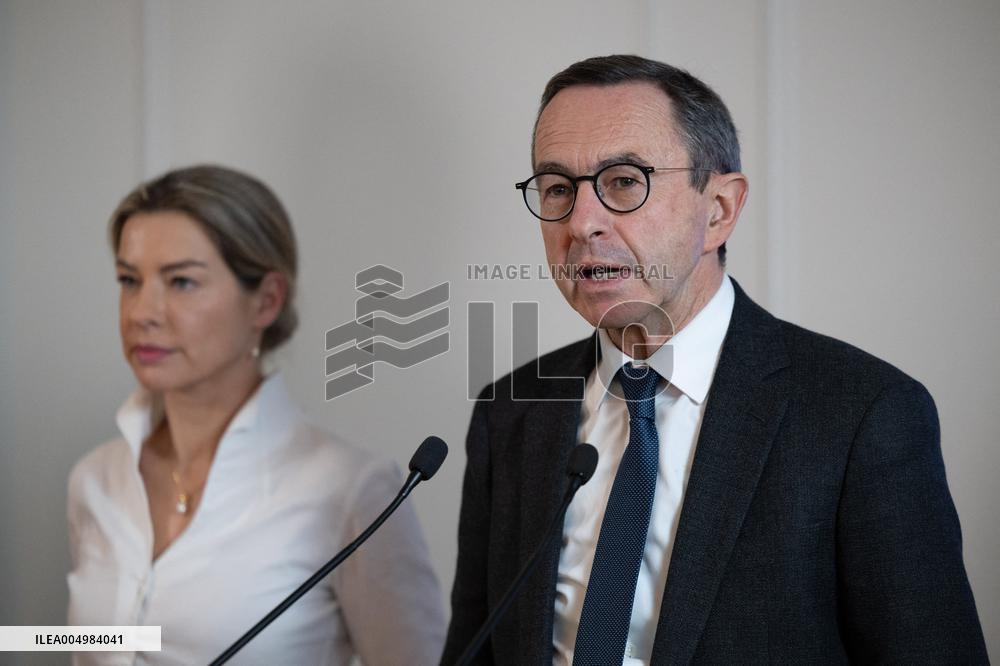 Les Republicains No to Mercosur Press Conference - Paris