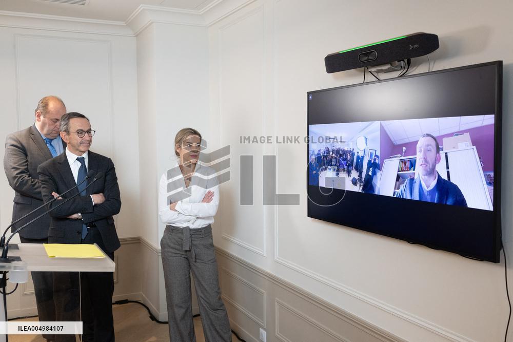 Les Republicains No to Mercosur Press Conference - Paris