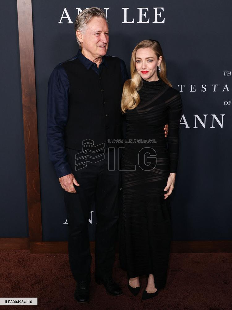 The Testament Of Ann Lee Premiere - LA