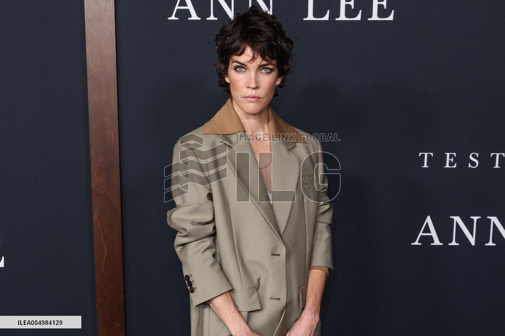 The Testament Of Ann Lee Premiere - LA