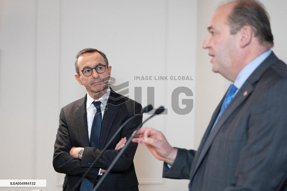 Les Republicains No to Mercosur Press Conference - Paris