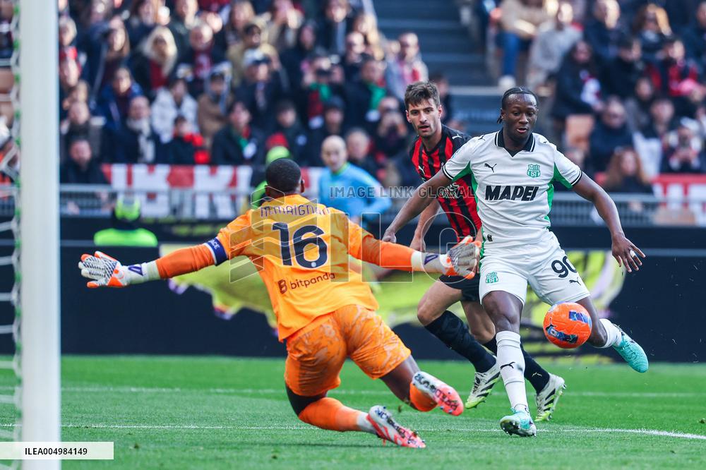 CALCIO - Serie A - AC Milan vs US Sassuolo