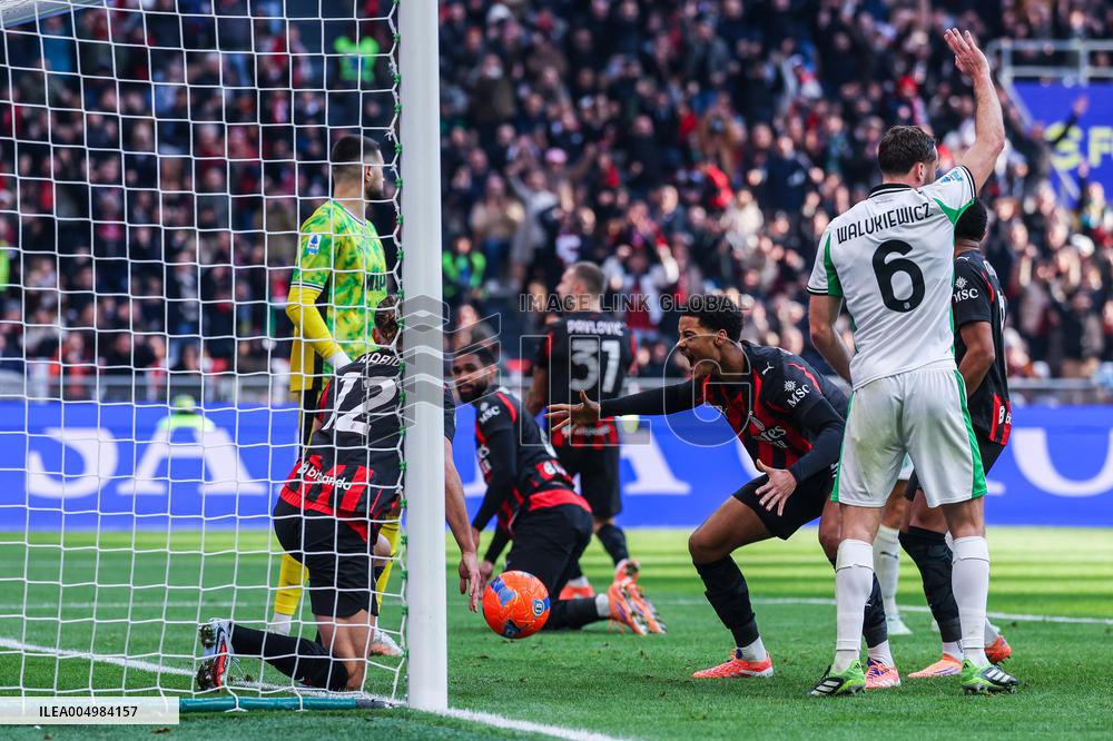 CALCIO - Serie A - AC Milan vs US Sassuolo