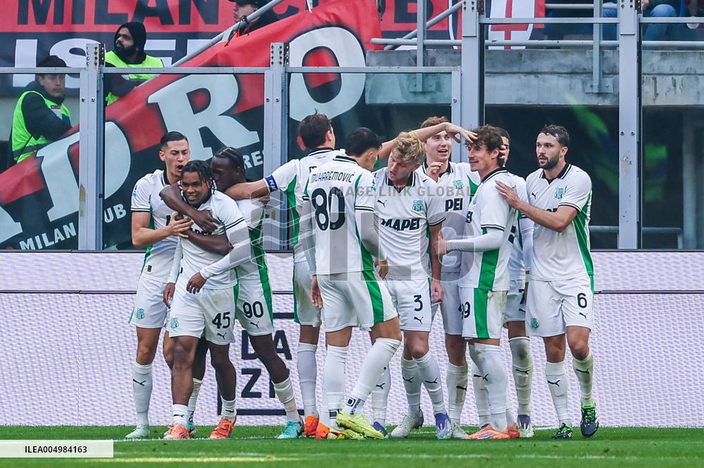 CALCIO - Serie A - AC Milan vs US Sassuolo