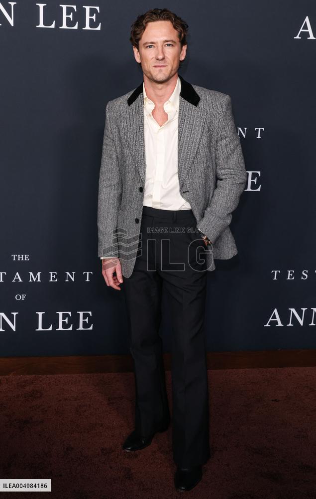 The Testament Of Ann Lee Premiere - LA