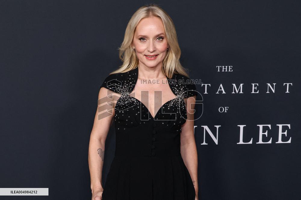 The Testament Of Ann Lee Premiere - LA