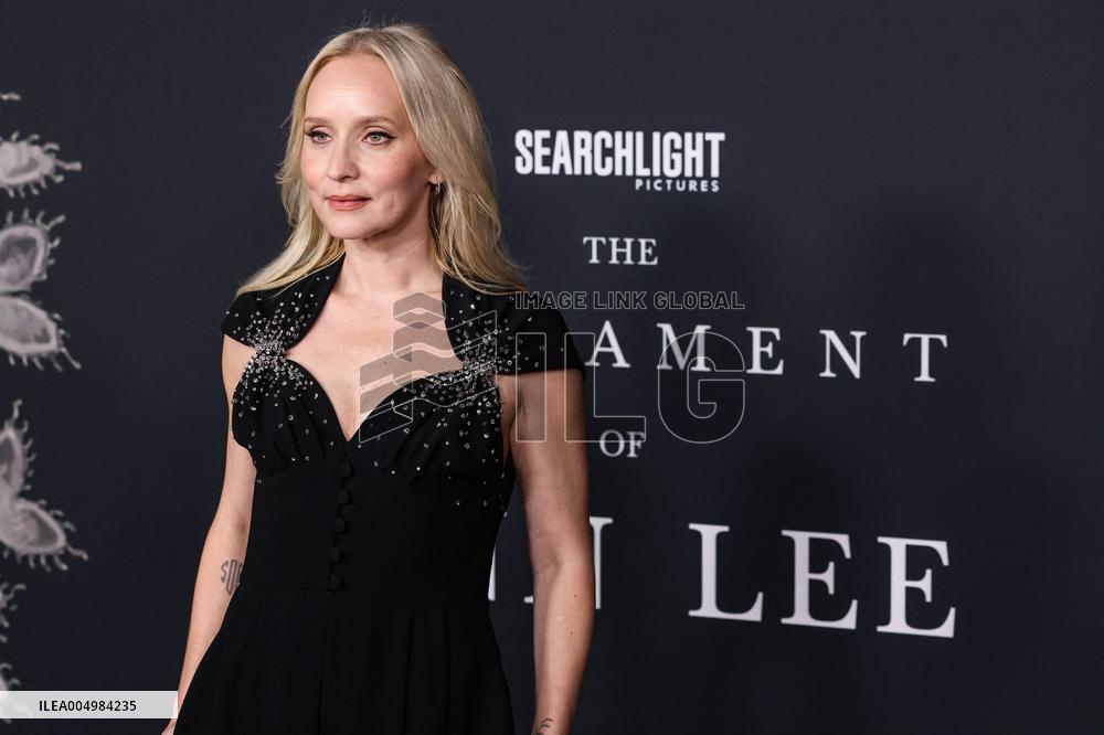 The Testament Of Ann Lee Premiere - LA