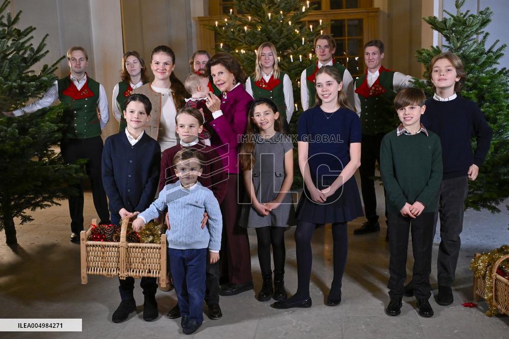 SWEDEN ROYAL PALACE CHRISTMAS TREE