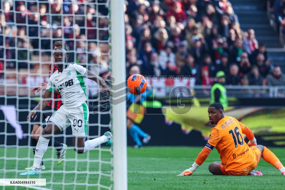 CALCIO - Serie A - AC Milan vs US Sassuolo