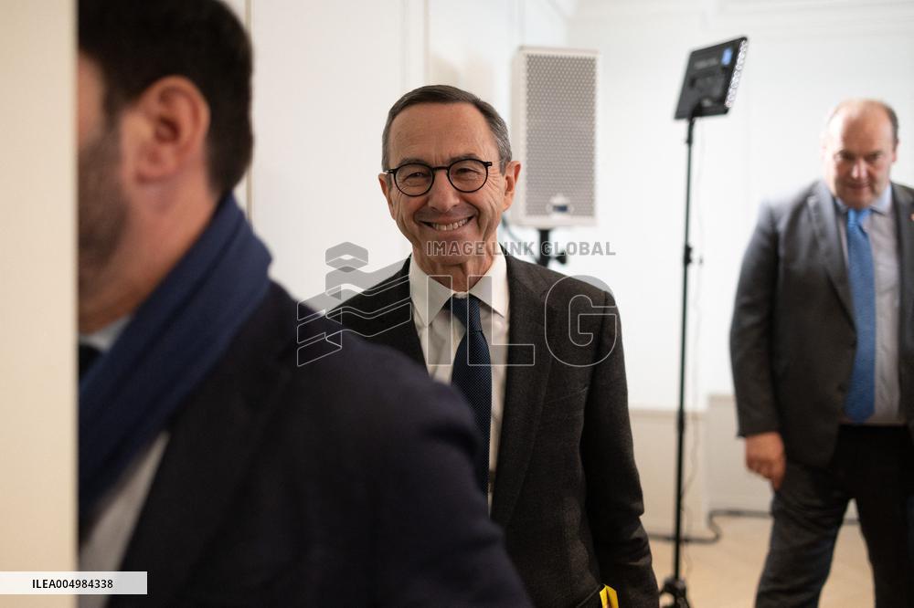 Les Republicains No to Mercosur Press Conference - Paris