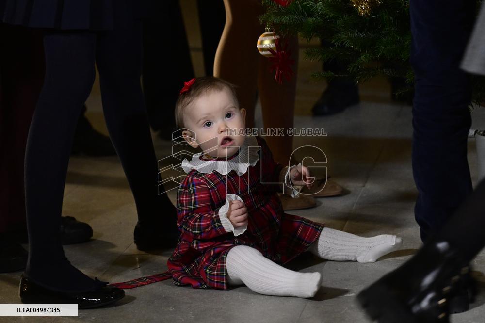 SWEDEN ROYAL PALACE CHRISTMAS TREE