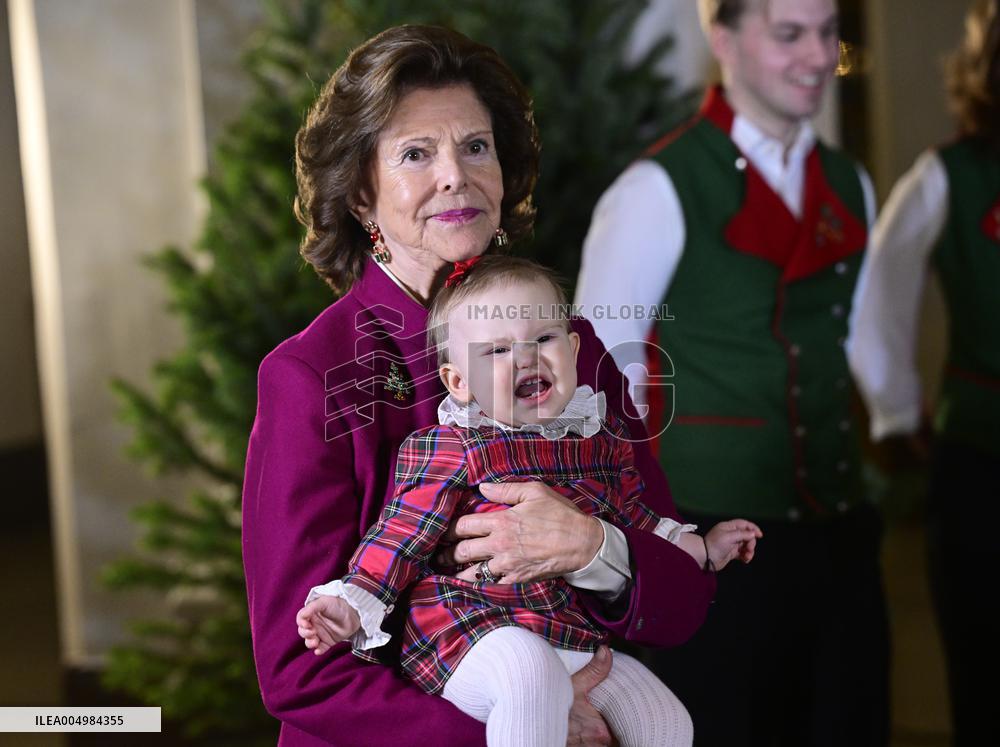SWEDEN ROYAL PALACE CHRISTMAS TREE