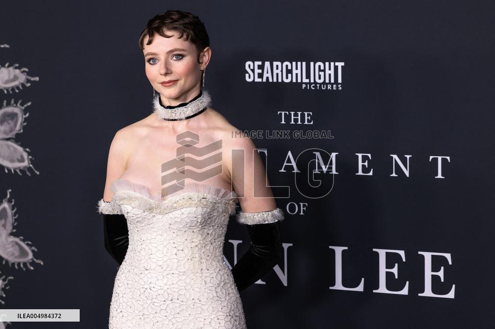 The Testament Of Ann Lee Premiere - LA