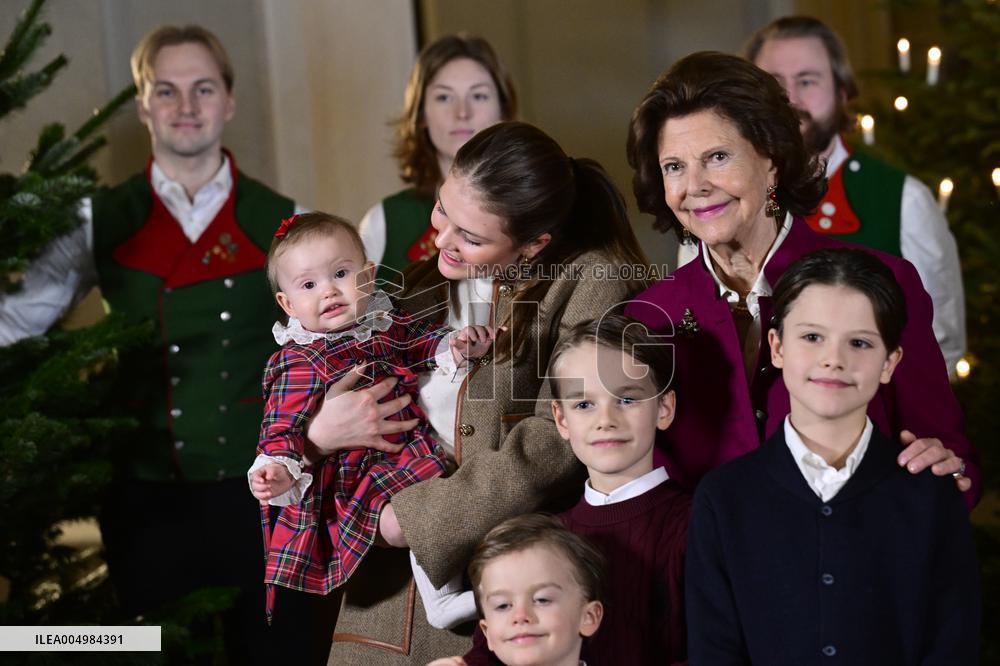 SWEDEN ROYAL PALACE CHRISTMAS TREE