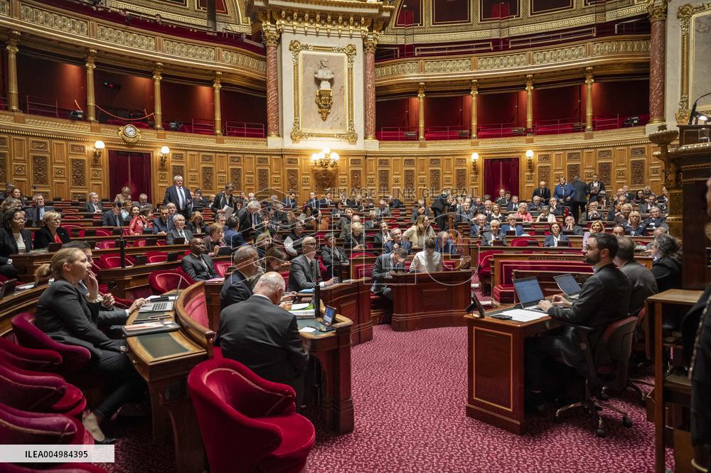 Senate - Vote of Finance Bill 2026 - Paris