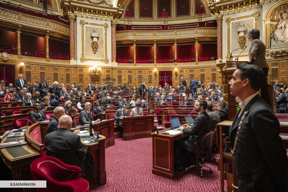 Senate - Vote of Finance Bill 2026 - Paris