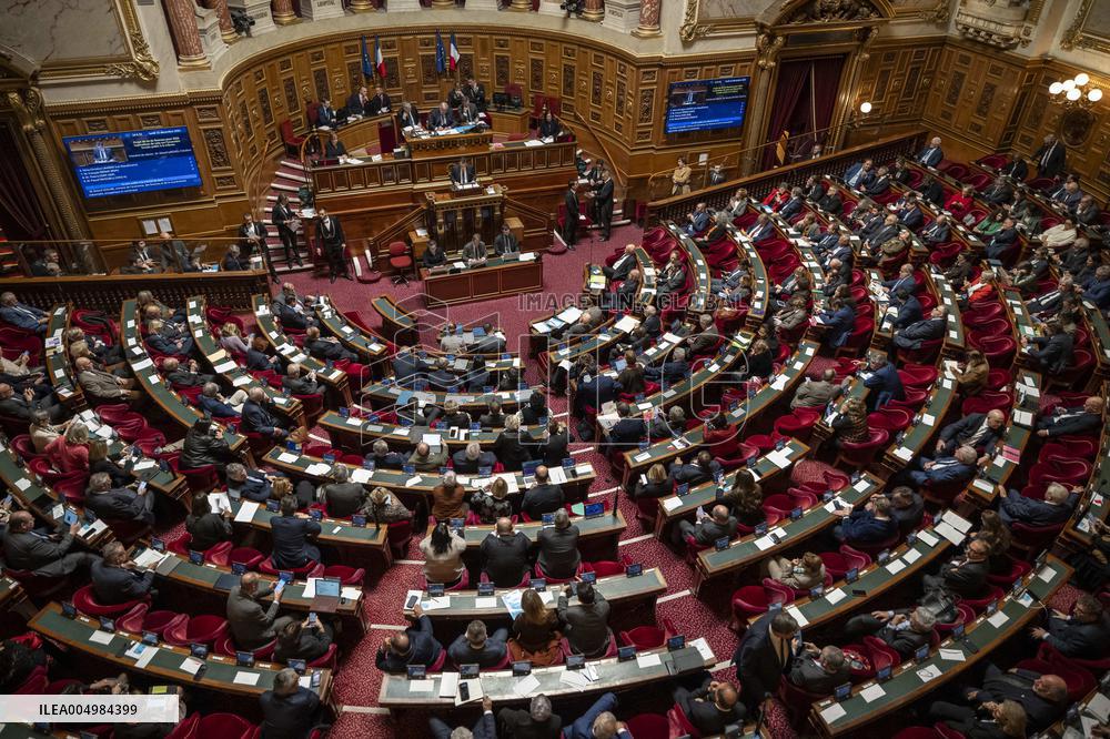 Senate - Vote of Finance Bill 2026 - Paris