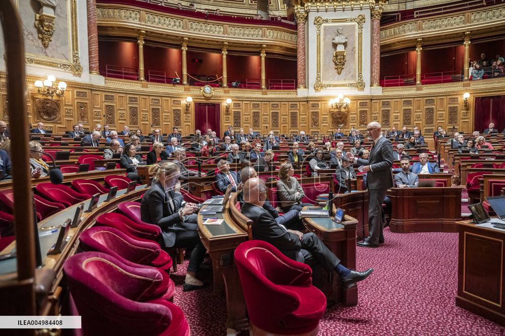 Senate - Vote Of Finance Bill 2026 - Paris
