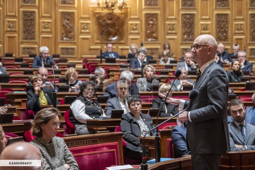 Senate - Vote Of Finance Bill 2026 - Paris