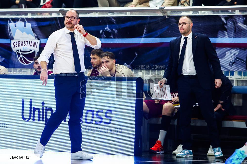 BASKET - Serie A2 - RSR Sebastiani Rieti vs Bi.Emme Service Libertas Livorno