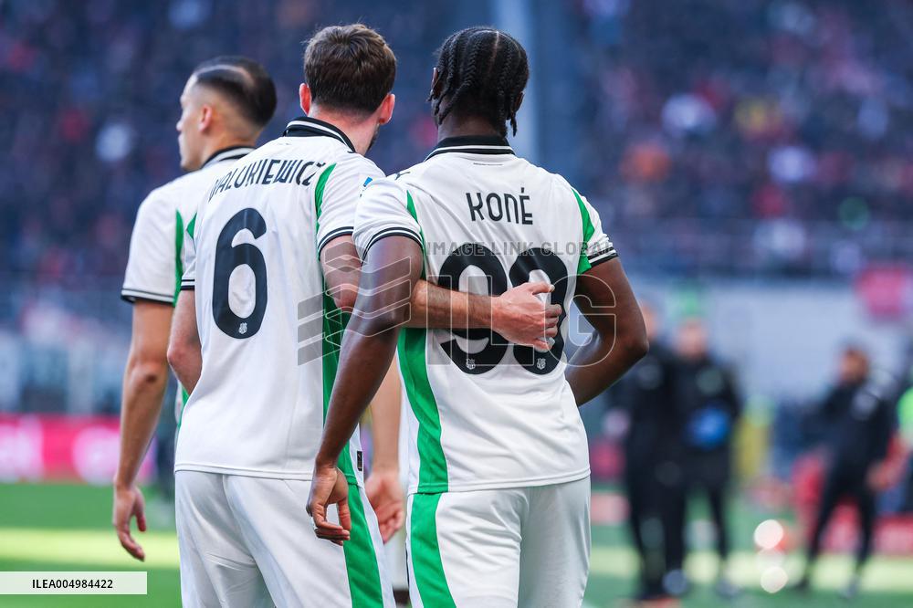 CALCIO - Serie A - AC Milan vs US Sassuolo