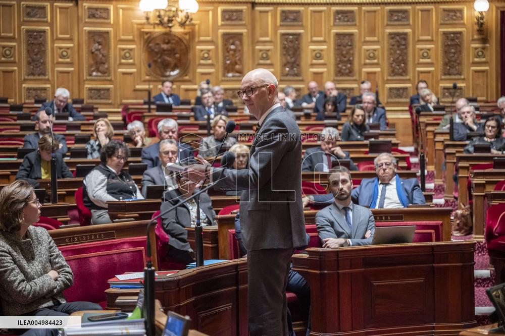 Senate - Vote Of Finance Bill 2026 - Paris