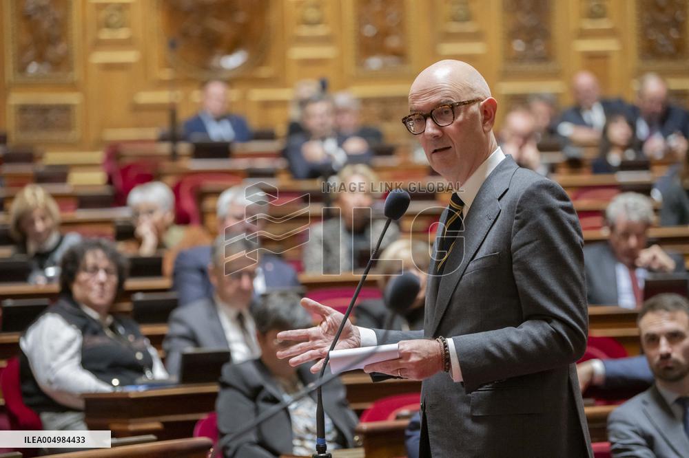 Senate - Vote Of Finance Bill 2026 - Paris