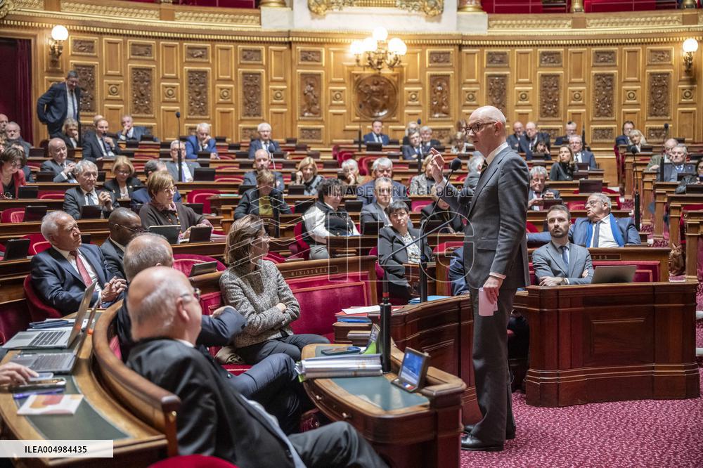 Senate - Vote Of Finance Bill 2026 - Paris