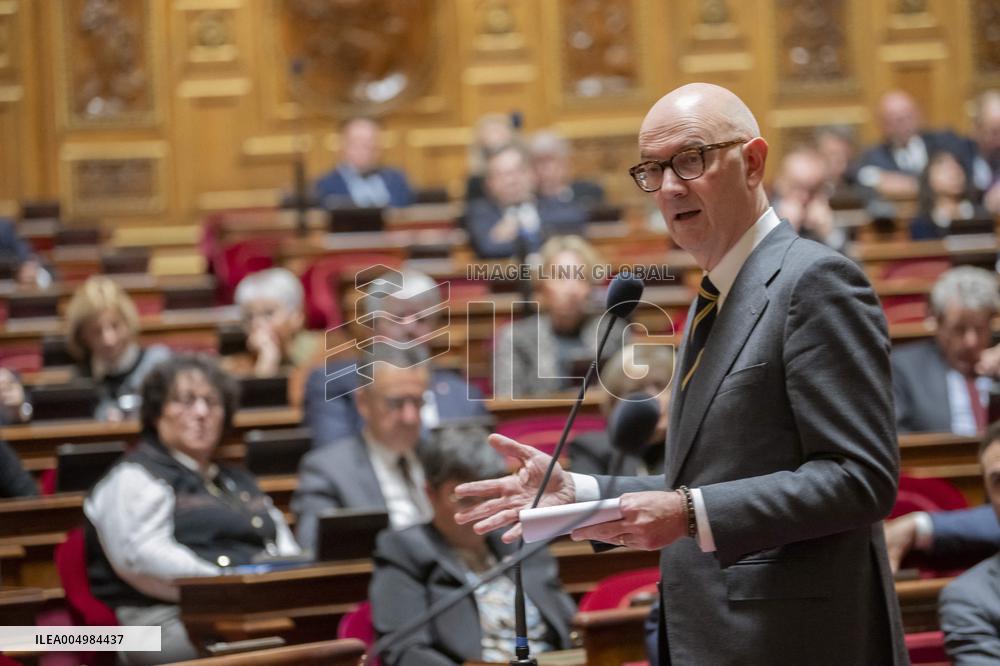 Senate - Vote Of Finance Bill 2026 - Paris