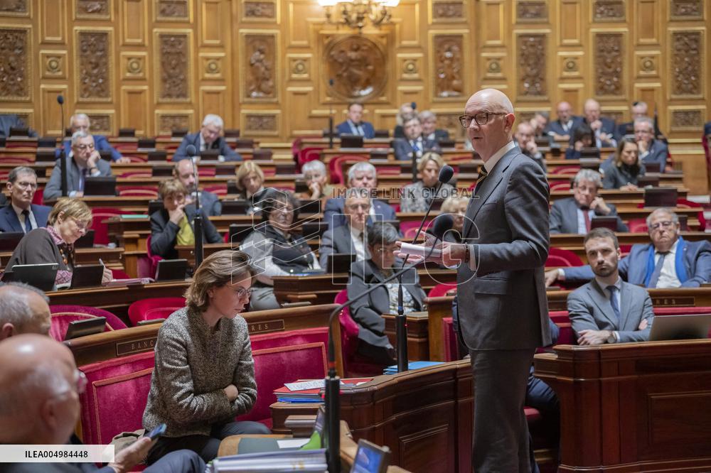 Senate - Vote Of Finance Bill 2026 - Paris