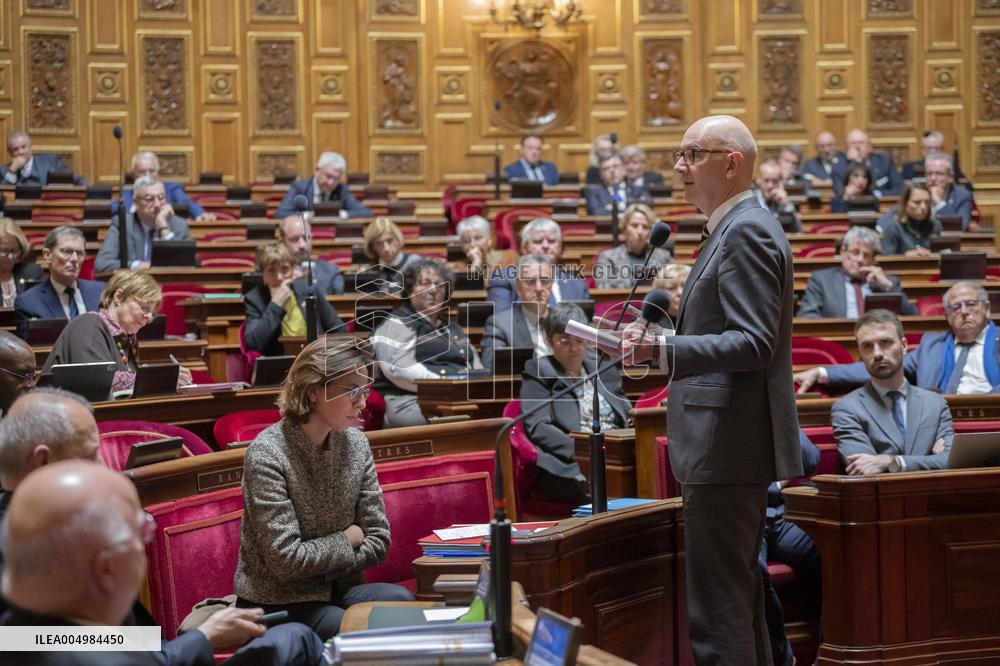 Senate - Vote Of Finance Bill 2026 - Paris