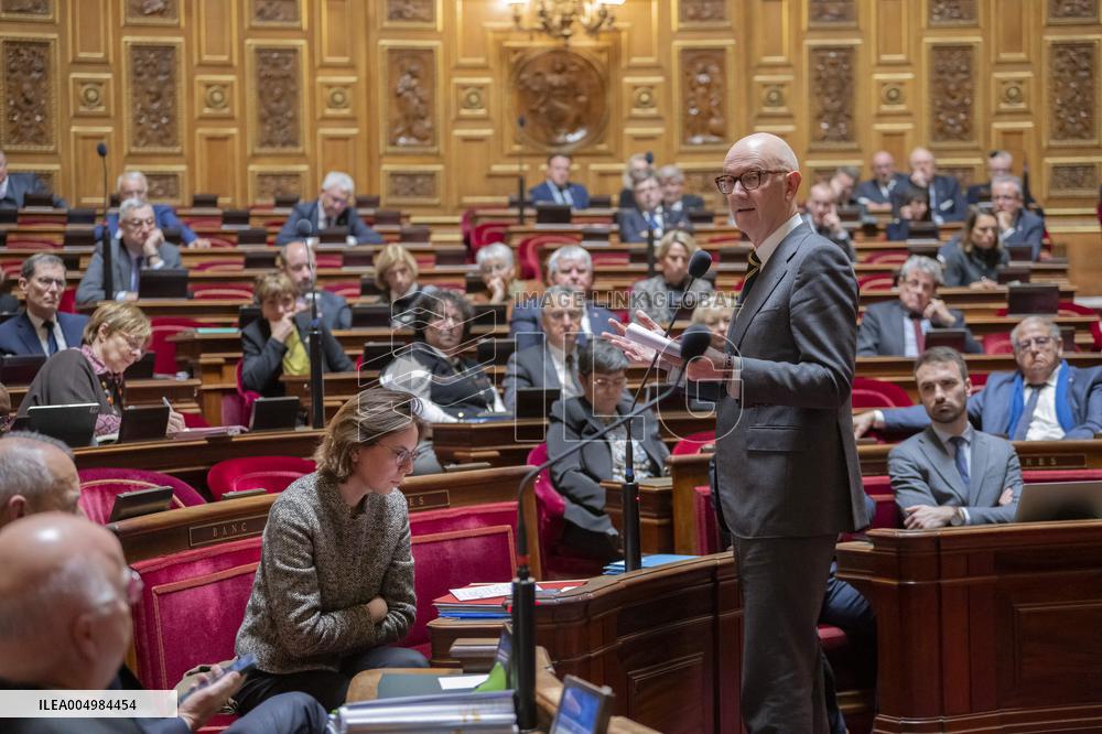 Senate - Vote Of Finance Bill 2026 - Paris