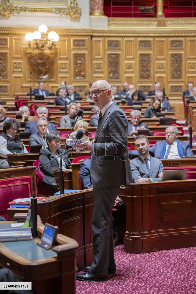 Senate - Vote Of Finance Bill 2026 - Paris