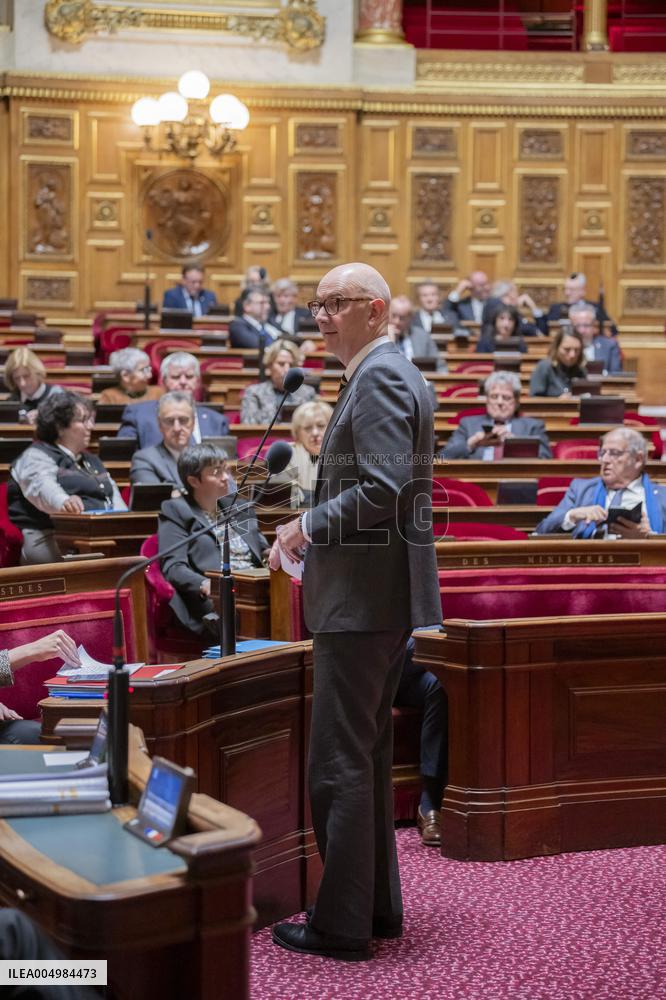 Senate - Vote Of Finance Bill 2026 - Paris