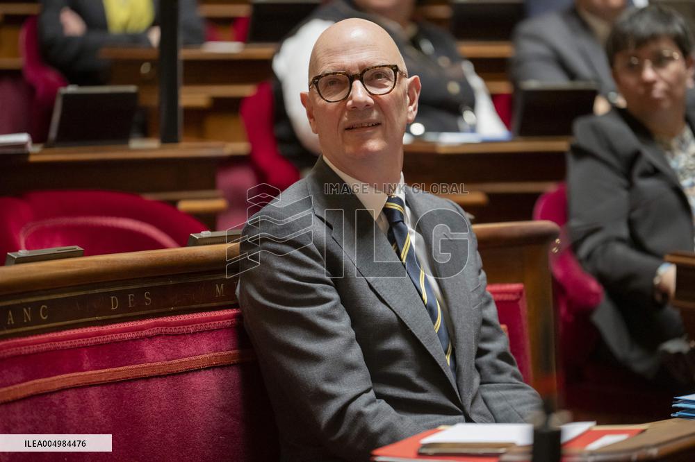 Senate - Vote Of Finance Bill 2026 - Paris