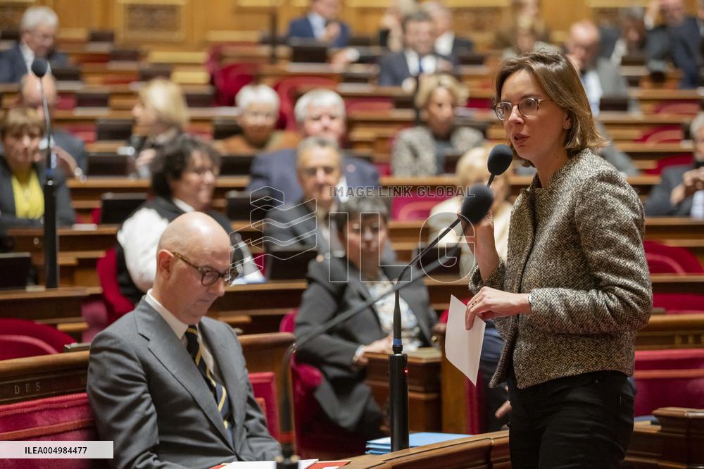 Senate - Vote Of Finance Bill 2026 - Paris