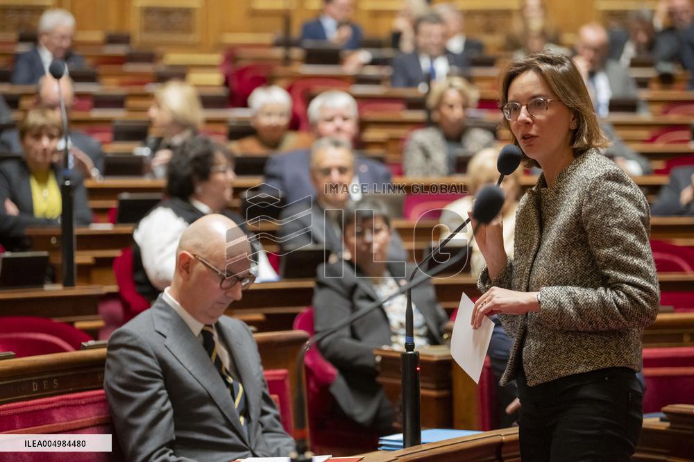 Senate - Vote Of Finance Bill 2026 - Paris